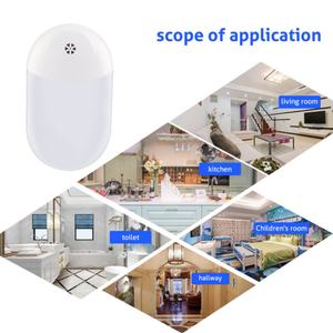 Nueva Lámpara Nocturna LED RGB con Sensor de Luz, Atmósfera Nocturna para Dormitorio, Colorida, Multicolor - Product Image 5