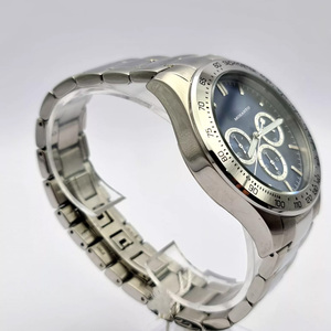 Hugos Ông Chủ đồng hồ Nhật bản thạch anh người đàn ông xem sang trọng dây đeo bằng thép không gỉ Mới không thấm nước Chronograph Vòng đeo tay người đàn ông Đồng hồ reloj Hombre - Product Image 2