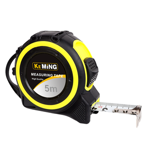 Ruban à mesurer rétractable en acier inoxydable 3M de 3 <span class=keywords><strong>mètres</strong></span> avec <span class=keywords><strong>échelle</strong></span> impériale, verrouillage manuel, étui haute visibilité, logo personnalisé - Product Image 1