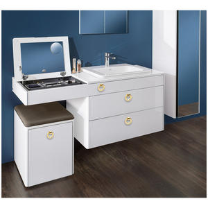 Tirador de Cajón Moderno y Minimalista de un Solo Orificio, Anillo de Aleación de Zinc Plateado, Tirador Redondo Pequeño para Gimnasio - Product Image 1