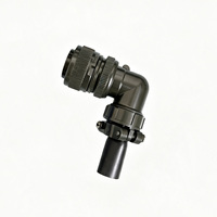 Connecteurs de câblage GL20-22S série 90, femelles, en laiton plaqué argent et alliage d'aluminium, IP67, 380V 80A, pour connexions de fils