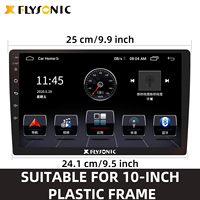 Flysonic — autoradio stéréo 10.1 ", lecteur DVD, mains libres, Station multi-radio, nouvelle version pratique, automne/hiver