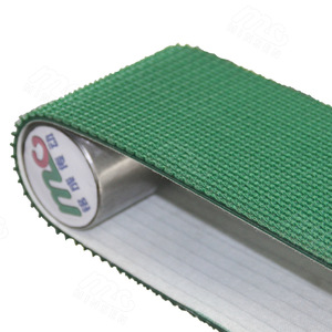 Bande transporteuse en PVC verte antidérapante durable à motif herbe - Product Image 2