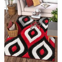 Tapis Shaggy de salon personnalisé, tendance chinois, vente en gros, pour salon