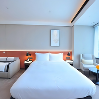 Ensemble complet de meubles de chambre à coucher sur mesure en gros, pour lits simples, doubles, queen et king size, pour hôtels modernes 5 étoiles