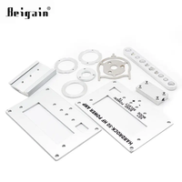 Claviers en aluminium usinés CNC, pièces en aluminium OEM, claviers en aluminium anodisés personnalisés pour clavier mécanique CNC