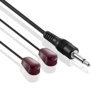 Cable Extensor IR con Emisor, Conector Jack de 2.5mm y 3.5mm, 38khz, para Receptor de Satélite - Product Image 1