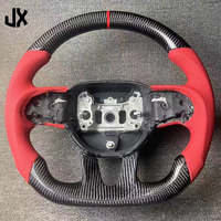 Volante de coche para Dodge Charger Escape Durango 2015-2024 Sxt Gt Rt Srt Hellcat Volante de fibra de carbono