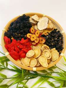 วัตถุดิบจากธรรมชาติ ผลไม้แห้งสมุนไพร ต้นอินทผลัมแดง โกจิเบอร์รี่ มัลเบอร์รี่ 180 กรัม บรรจุถุง ชาเพื่อสุขภาพ สำหรับเครื่องดื่มร้อนโฮมเมดเพื่อสุขภาพ - Product Image 2