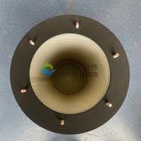 Sistem Filter Debu Industri untuk Pemotongan Plasma, Pemotongan Laser, Pengelasan, Filter Debu Asap 324*660mm, Filter Cartridge Studs