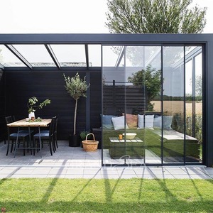 Pergole e Gazebo Moderni in Alluminio <span class=keywords><strong>per</strong></span> Tutte le Stagioni con Tetto Scorrevole in Vetro Elettrico Retrattile <span class=keywords><strong>per</strong></span> Protezione da Sole e Pioggia - Product Image 6