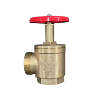 Fabricant CA – Vanne d'arrêt d'incendie en laiton à angle droit 1,5/2,5 pouces pour hydrant, protection incendie, durable, installation facile, ISO