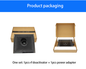 Glass Panel Rf Soft Label Deactivator Plate Sound&Light Dual Alarm Anti Theft Tag Decoder Eas <b>Security</b> Deactivator - Product Image 6