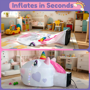<span class=keywords><strong>Tente</strong></span> de jeu <span class=keywords><strong>gonflable</strong></span> pour enfants imprimée en 3D, maison de jeu portable pour enfants, pliable, pour l'intérieur et l'extérieur, en stock - Product Image 2