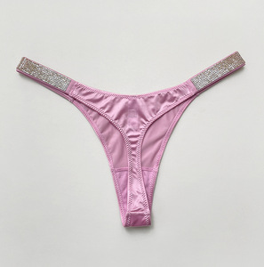 Culottes string en dentelle florale respirantes pour femme, modèle 2026, avec nœud – Nouveauté usine - Product Image 2