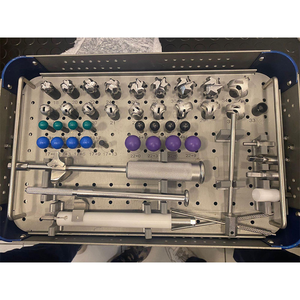 Reemplazo de articulación de prótesis de cadera <span class=keywords><strong>total</strong></span> tipo A de acero inoxidable 4 #-10 # Juego de instrumentos Implantes quirúrgicos ortopédicos veterinarios - Product Image 6