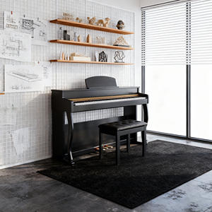 Teclado de Piano <span class=keywords><strong>KERID</strong></span> Professionnel para principiantes, Piano Digital ponderado de 88 teclas, Piano Digital eléctrico de 88 teclas - Product Image 1