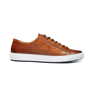 Chaussures de course pour hommes en cuir véritable respirant de haute qualité, à lacets, légères, pour toutes les saisons - Product Image 4