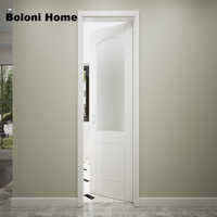 Portes intérieures modernes en bois massif avec placage et finition teintée MDF, designs de portes intérieures en bois massif pour hôtels et appartements