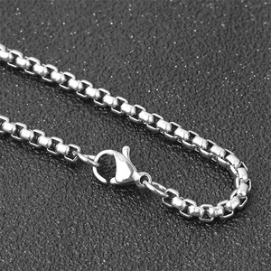 Caliente europeo y americano vikingo Retro Punk colgante moda hombres titanio acero collar moda batalla hacha personalidad collar - Product Image 4
