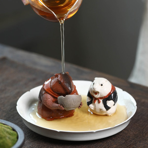 Yixing Zisha <b>Tea</b> Pet Groundhog Ornament Handmade Clay <b>Tea</b> Accessory For <b>Tea</b> <b>Set</b> Decor - Product Image 3