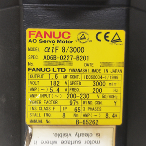 Moteur servo A06B-0227-B201 FANUC testé et fonctionnel - Product Image 2