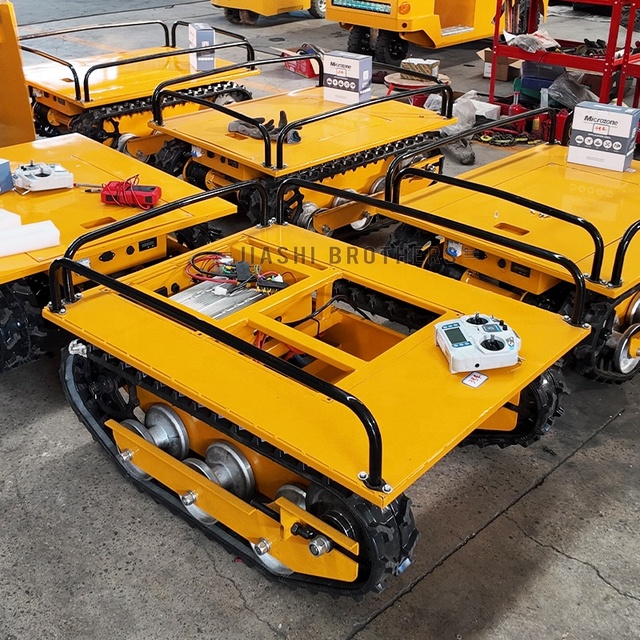 New China Tracked Robot Chassis with Remote Control 0.5-2Tons Load Capacity for Manufacturing Plant Use