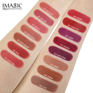 IMAGIC Venta al por Mayor Cosméticos de Belleza para Labios Larga Duración Mate Mágico Rojo Nude <span class=keywords><strong>Rouge</strong></span> a Levre Juego de Lápices Labiales - Product Image 4