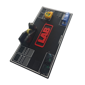 Personalized PVC Silicone Tool Mat Rubber Work Station Organizer Mat Non Slip Heat Resistant Pad for Custom Logo - Product Image 2