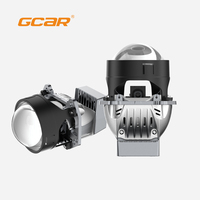 Lente de Proyector Bi-LED GCAR Super Brillante R5 Max TIR Prism 65W de Alto Lumen, 2.5 Pulgadas, Faro Delantero Universal para Automóviles y Motocicletas