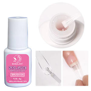 Pegamento para uñas respetuoso con el medio ambiente, 8g, secado rápido y fuerte adhesión, prensa de larga duración en pegamento para uñas con embalaje de <span class=keywords><strong>tarjeta</strong></span> Blíster - Product Image 3