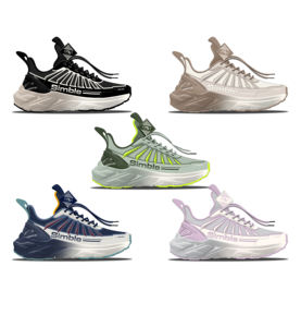 Sneaker per bambini con Logo personalizzato Comfort traspirante per ragazzi e ragazze <span class=keywords><strong>scarpe</strong></span> Casual alla moda per bambini - Product Image 2