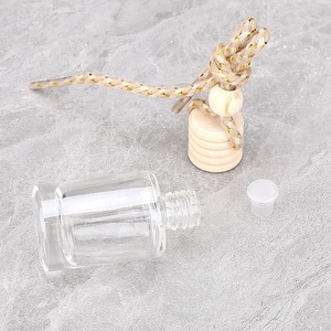 5ml 8ml 10ml Customizable Cylindrical Clear Glass <strong>Bottle</strong> <strong>Car</strong> Air Freshener Perfume <strong>Bottle</strong> Hanging Pendant <strong>Car</strong> <strong>Diffuser</strong> <strong>Bottles</strong> - Product Image 2
