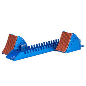 Track Hurdles SUPVETION Lightning Starting Block Sprinter Pedals 6 Angle Adjustable Sprinter Track And Field Aluminum Suitable For Plastic Runway Cinder Track Track Blocks