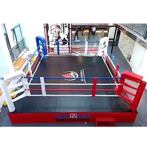 Anillos de Boxeo Personalizados OEM para Competiciones y Plataformas Profesionales con Diseños de Hebilla de <span class=keywords><strong>Torre</strong></span> Fáciles de Instalar y Desmontar - Product Image 3