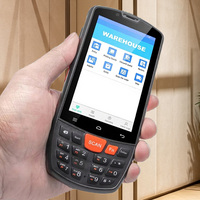 Ordinateur mobile Android PDA avec capteur CMOS intégré, lecteur de codes-barres 1D/2D, lecteur de codes QR pour usage en entrepôt/vente au détail - En stock
