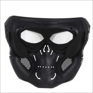 Máscara de Ciclismo con Diseño de Esqueleto, Máscara Facial Completa a Prueba de Viento para Motociclismo, <span class=keywords><strong>Paintball</strong></span>, Juego Táctico, Protección para Casco - Product Image 5