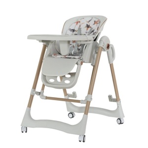 Chaise haute pliable portable 3-en-<span class=keywords><strong>1</strong></span> pour bébé, chaise à manger et à bascule, mobilier multifonctionnel pour bébé de 0 à 12 <span class=keywords><strong>mois</strong></span> - Product Image 6