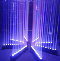 Projecteur à faisceau mobile couleur pleine, contrôleur de son, RGBW, DJ, discothèque, éclairage de scène, effet d'éclairage de bar
