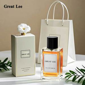 ขวดน้ำหอมแบบใสขนาด50มล. ขวดน้ำหอมแบบคลาสสิกพร้อมกล่องโลโก้ออกแบบได้ตามต้องการ - Product Image 3