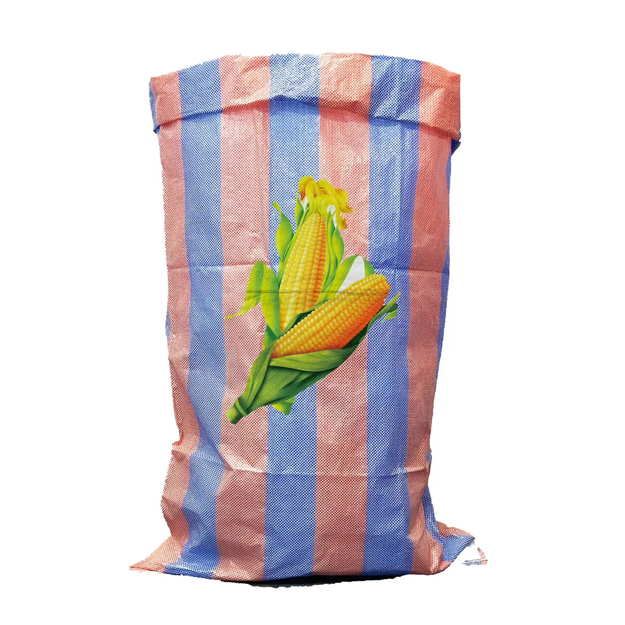 Sacos de polipropileno personalizados, sacos plásticos tecidos pp de 5kg, 25kg e 50kg para embalagem de arroz, milho, trigo, grãos de fertilizantes