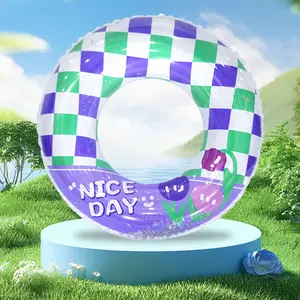 Équipement de parc aquatique gonflable de haute qualité personnalisé anneau de bain gonflable pour bébé jeu de plein air accessoires de jouets gonflables en PVC