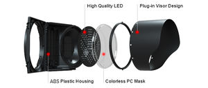 300mm moderne simple face rouge croix vert flèche voie contrôle feu de circulation - Product Image 4