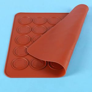 Tapis de cuisson en silicone pour macarons, 48/30 trous, antiadhésif, résistant à la chaleur, pour dropshipping Shopify - Product Image 3