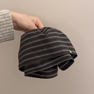 กิ๊บติดผมทรงโบว์ลายเรขาคณิตสีน้ำเงินสไตล์เกาหลี ขนาดกลาง พร้อมผ้าคลุมกิ๊บลายฉลาม - Product Image 6