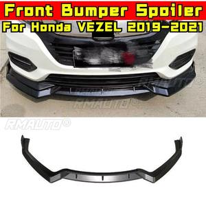 <b>Car</b> Front Bumper Lip <b>Diffuser</b> Spoiler Glossy Black Body Kit <b>for</b> Honda VEZEL 2019-2021 Protector Bumper Guard <b>Car</b> Accessories - Product Image 4