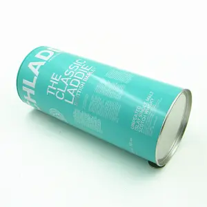 Wholesale New Cylindrical Tin Cans Of Tea Can Be Round Inside