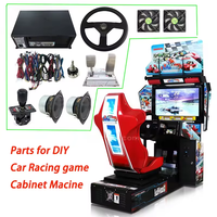 Banana Land Good Profit Jeu de conduite 3D pour enfants, simulateur de course automobile, machine de jeu d'arcade de karting