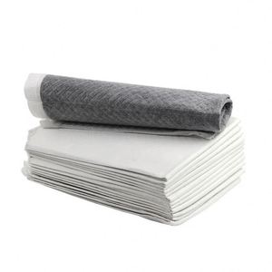 Tapis d'entraînement pour chiens personnalisables, absorbants rapidement, en charbon de bambou, pour oiseaux, perroquets, chiots, en tissu non tissé, jetables - Product Image 1