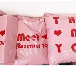 Sacs d'Expédition Postaux Biodégradables Personnalisés en Plastique Imprimés pour <span class=keywords><strong>Transport</strong></span> et Messagerie en Gros - Product Image 2